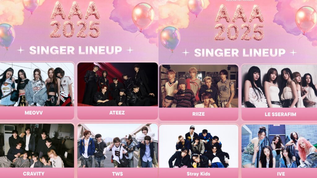 2025 Asia Artist Awards Lineup Still 2