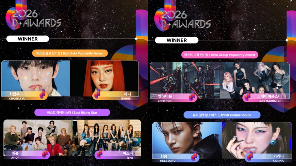 2nd D Awards Pre-Award Show Winners Still 4