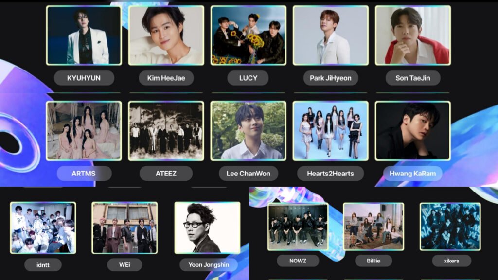 33rd Hanteo Music Awards Lineup Still 2